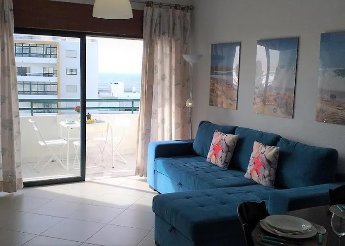 Avenida Mar- Vista Mar, Wifi, 150mt Lägenhet Quarteira